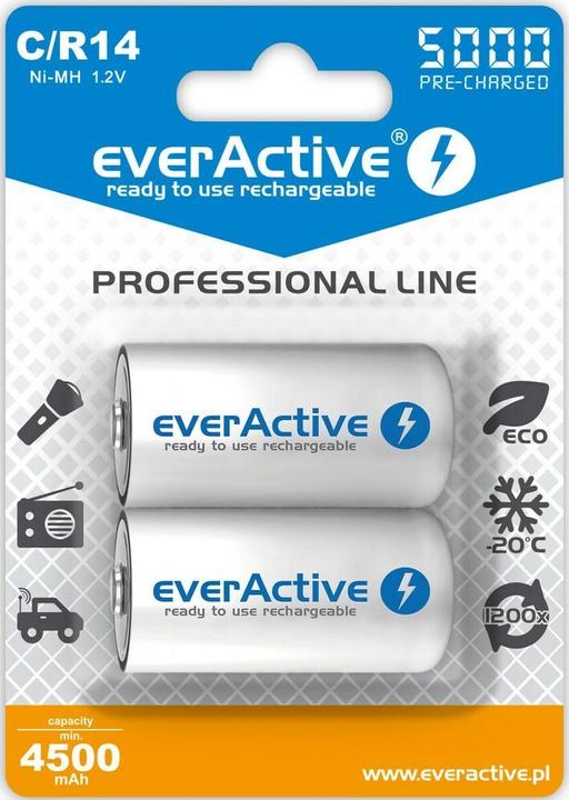 Everactive EVHRL14-5000 (2 Stk., C, 5000 mAh)