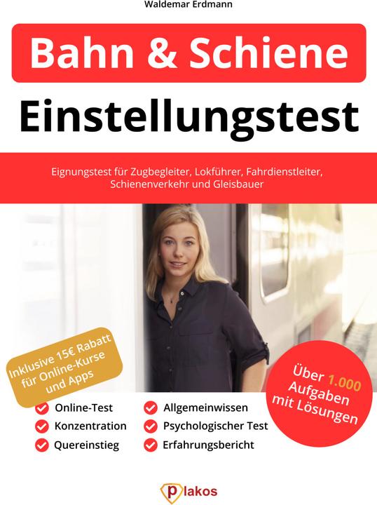 Immagine prodotto Einstellungstest Bahn und Schienenverkehr (Tedesco, Waldemar Erdmann, 2021)