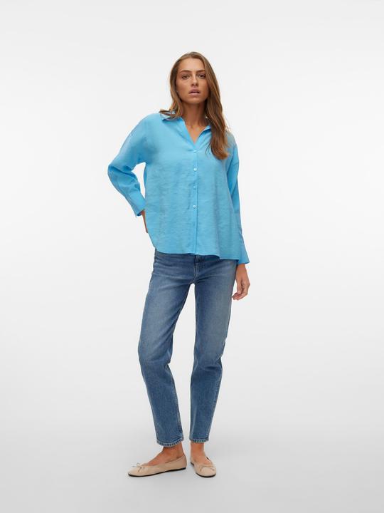 Image du produit Vero Moda VMQUEENY L/S OVERSIZED SHIRT EXP GA Chemise (L)