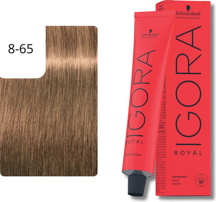 Produktbild Schwarzkopf Professional Igora Royal (8-65 Hellblond Schoko Gold)