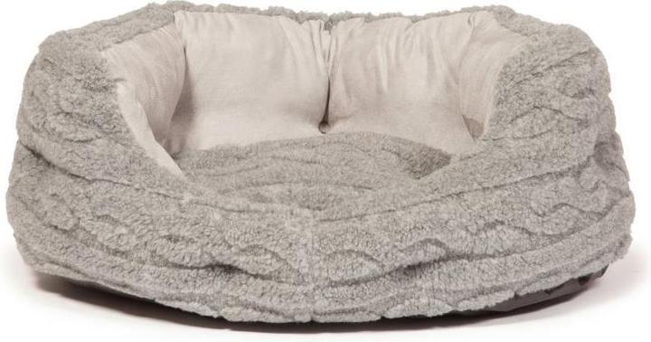 Danish Design Pet Products Dänisches Design Bobble Pewter Deluxe Slumber Hunde Bett (Hund)