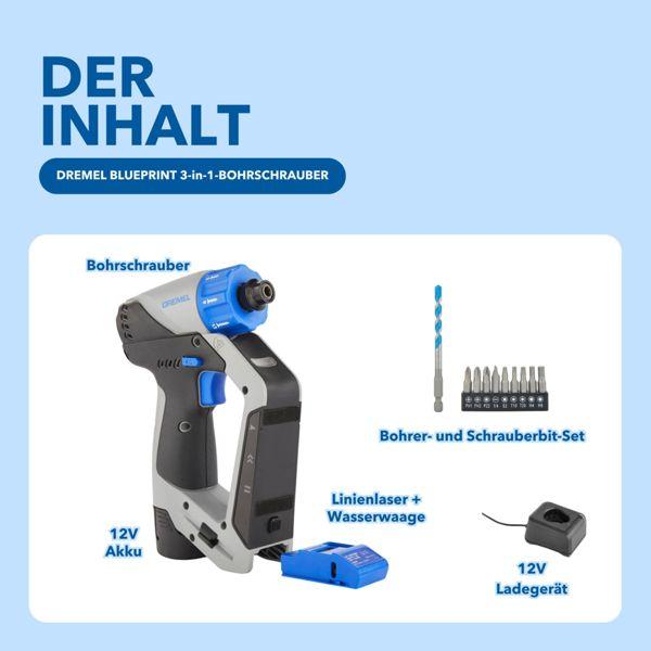 Productafbeelding Dremel DD12V-S1 (Oplaadbare batterij)