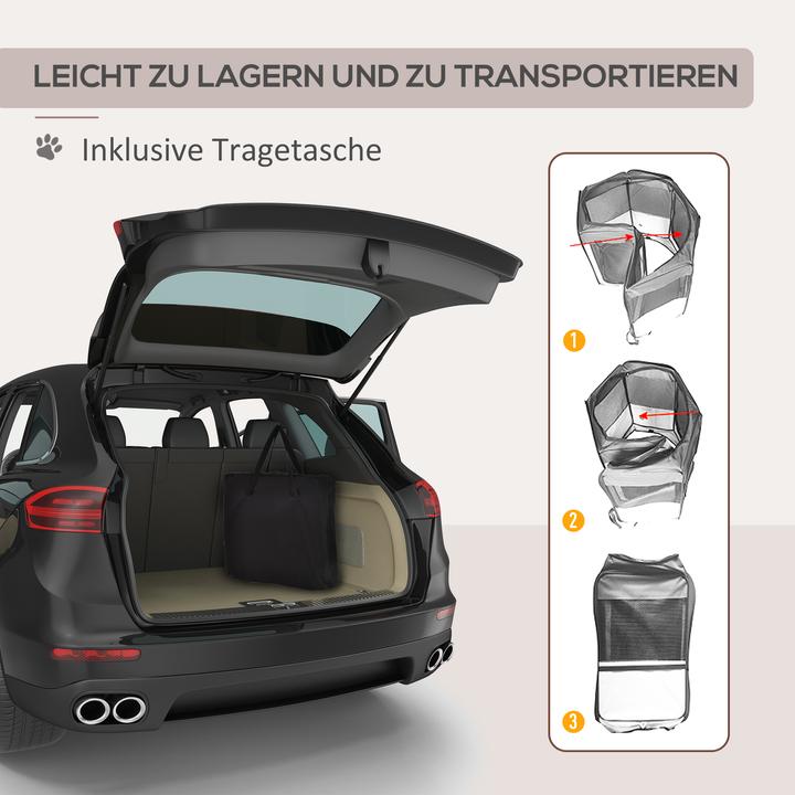 Produktbild PawHut Welpenauslauf faltbar