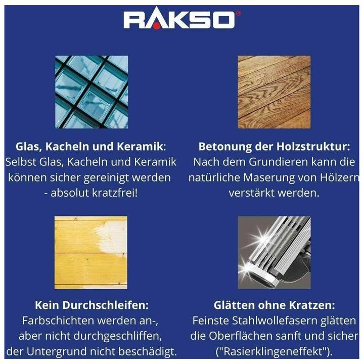 Image du produit Rakso Laine d'acier inoxydable extra fine (1 pcs)