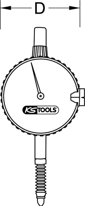 Image du produit KS Tools Comparateur de précision (1 cm)
