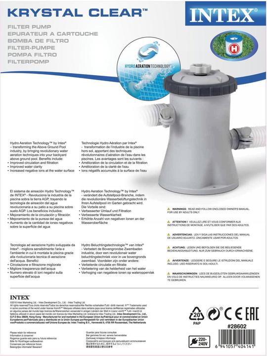 Produktbild Intex Filterpumpe