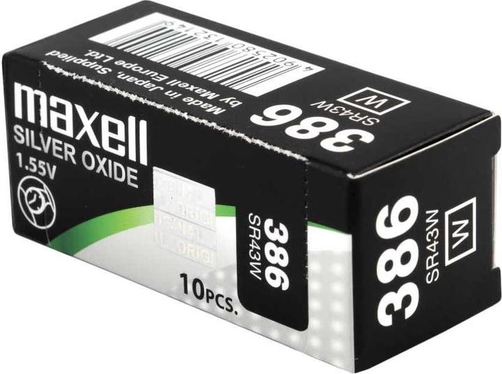 Produktbild Maxell Knopfzelle SR43W (10 Stk., SR43, 125 mAh)