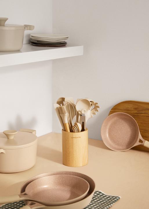 Immagine prodotto Create Küchenutensilien-Set - Silikon und Holz