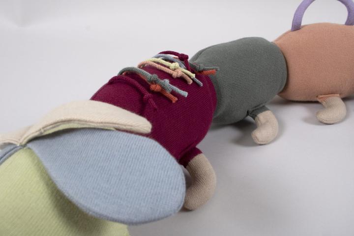 Image du produit Filibabba Peluche d'activité - Lilli la larve
