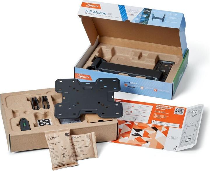 Actual product image Vogels MUURBEUGEL COMFORT TVM3225 (Wall, 43", 15 kg)