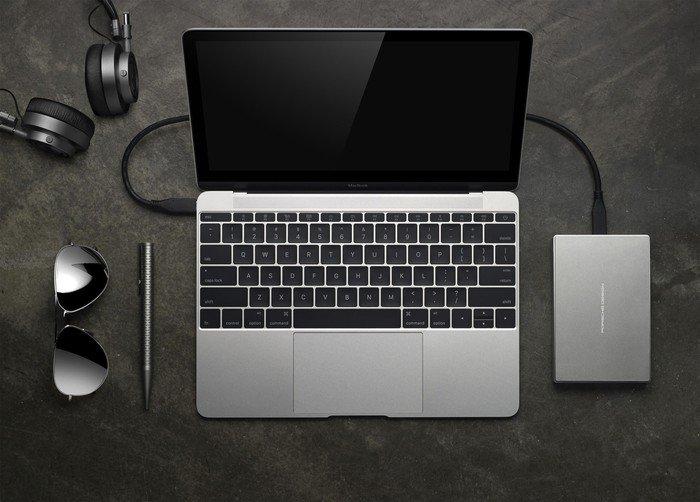 Actual product image LaCie Porsche Design Mobile USB-C (2 TB)