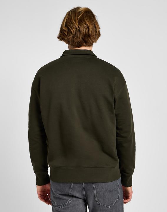 Actual product image Lee Pullover half zip jumper (M)