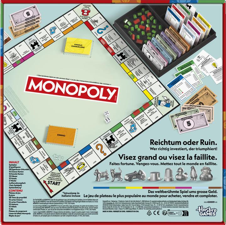 Immagine prodotto Hasbro Gaming Hasbro Monopoly Classic Refresh Svizzera (Svizzero-tedesco)