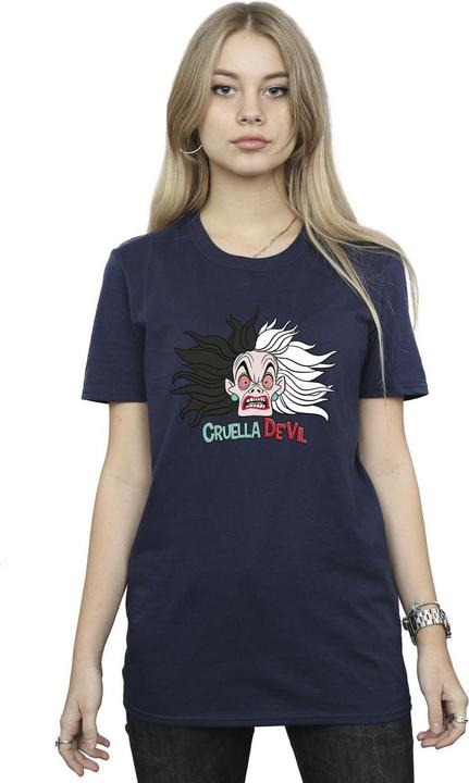 Image du produit Disney - T-shirt DALMATIANS CRUELLA DE VIL CRAZY MUM - Femme (S)