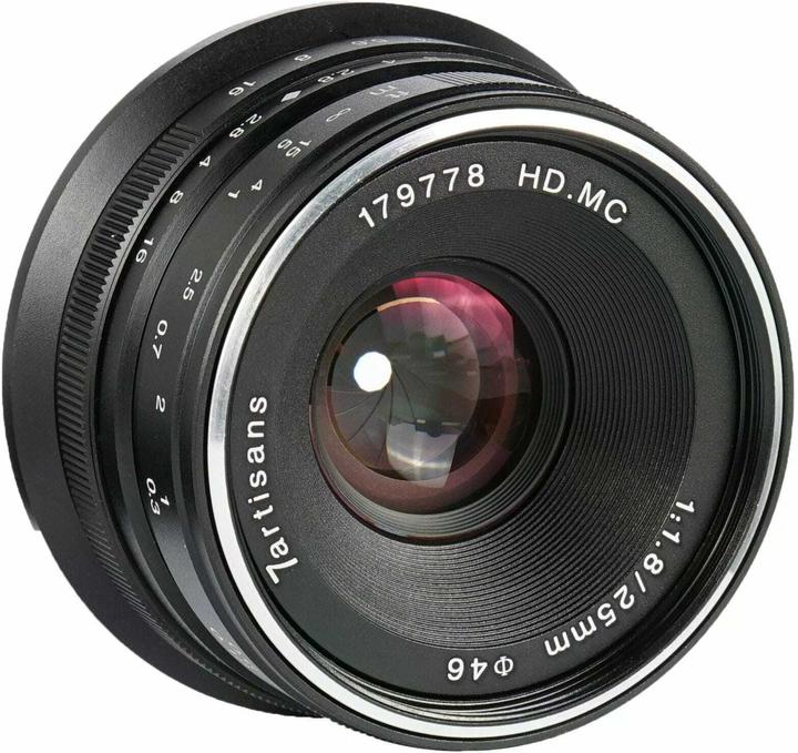 Actual product image 7artisans 25mm f/1.8 for Nikon Z (APS-C) (Nikon Z, APS-C / DX)