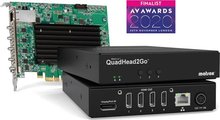 Produktbild Matrox QuadHead2Go box (P)