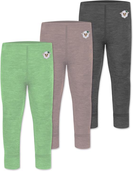 Normani 3er Pack Baby Merino Hose Unterhose „Tihoi" - 9509