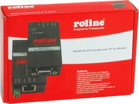 Image du produit Roline Extender RS232 sur TP. Rail DIN