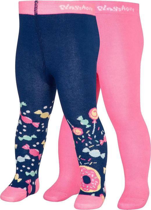 Playshoes Baby-Strumpfhose Bonbons 2er Set Gr. 74/80 (74/80)