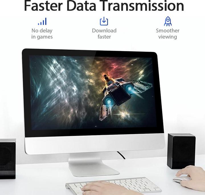 Image du produit Vention Câble réseau (U/UTP, CAT6, 20 m)