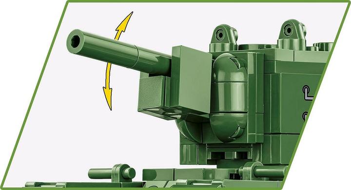 Actual product image Cobi Historical Collection 2731 - KV-2 Panzer WWII, 510 terminal blocks