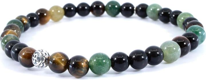 Actual product image Balibay Babylas (20.50 cm, 925 Sterling silver, Gemstone, Hawk eye, Tiger's eye, Agate, Tourmaline)