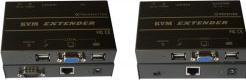 Actual product image Exertis Connect KVM Extender VGA, USB via Cat.5 up to 150m. Range for transmission of monitor, keyboard and ma