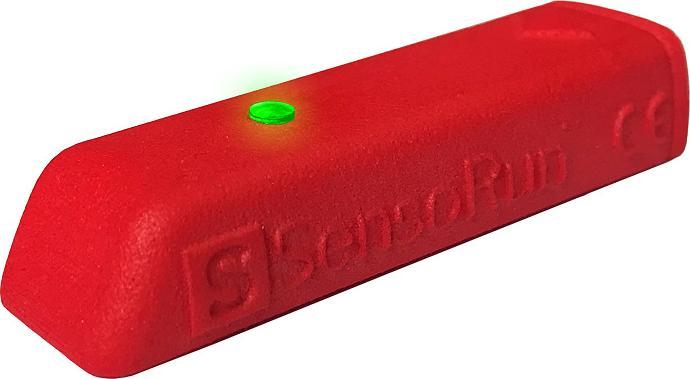 Actual product image SensoRun Running analysis set sensors and straps