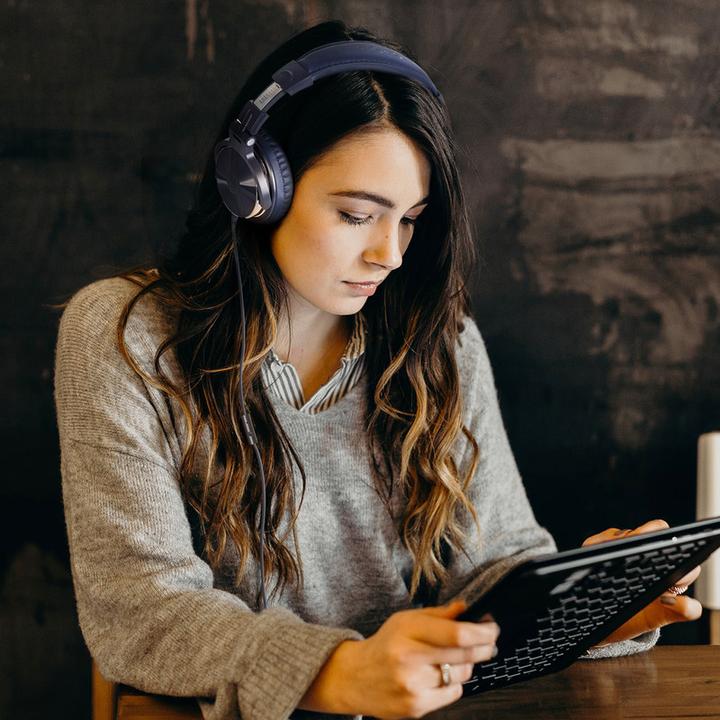 Actual product image OneOdio Headphones Pro10 blue (Cable)