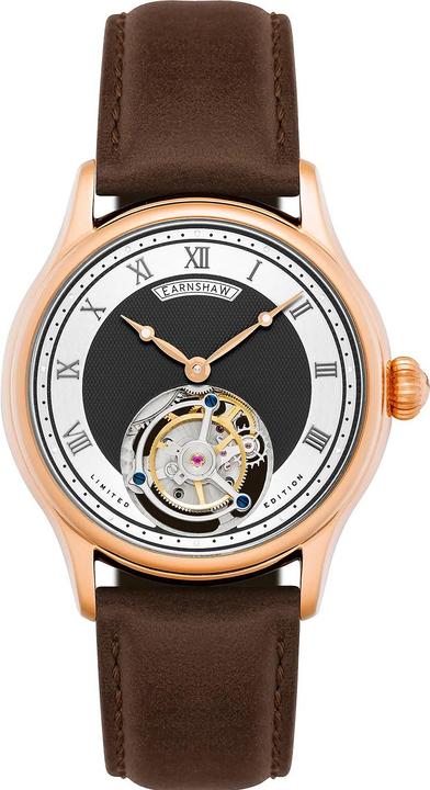 Thomas Earnshaw ES-8213-03 Palmerston Tourbillon Skeleton Herrenuhr 42mm (Analoguhr, 42 mm)