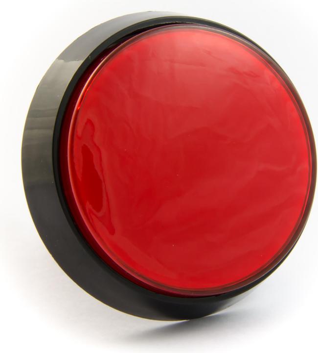 Actual product image Purecrea Arcade Button Illuminated 60mm - Red