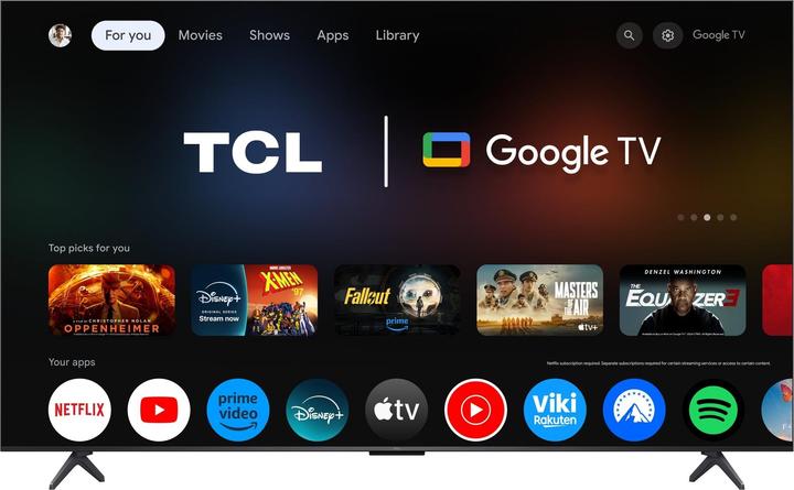 Produktbild TCL 98C6K (55", Mini-LED, 4K, 2025)