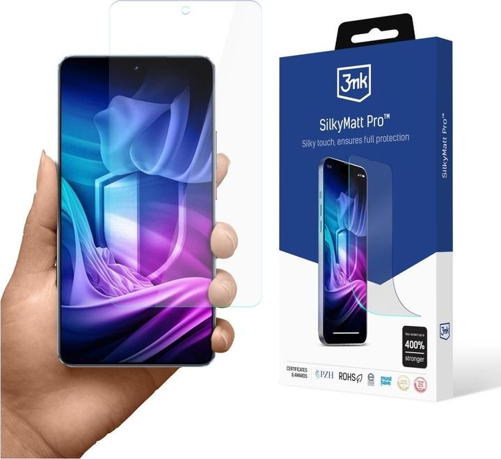 Actual product image 3MK Matowa folia ochronna Silky Matt Pro do Realme GT 7 (Realme GT7)