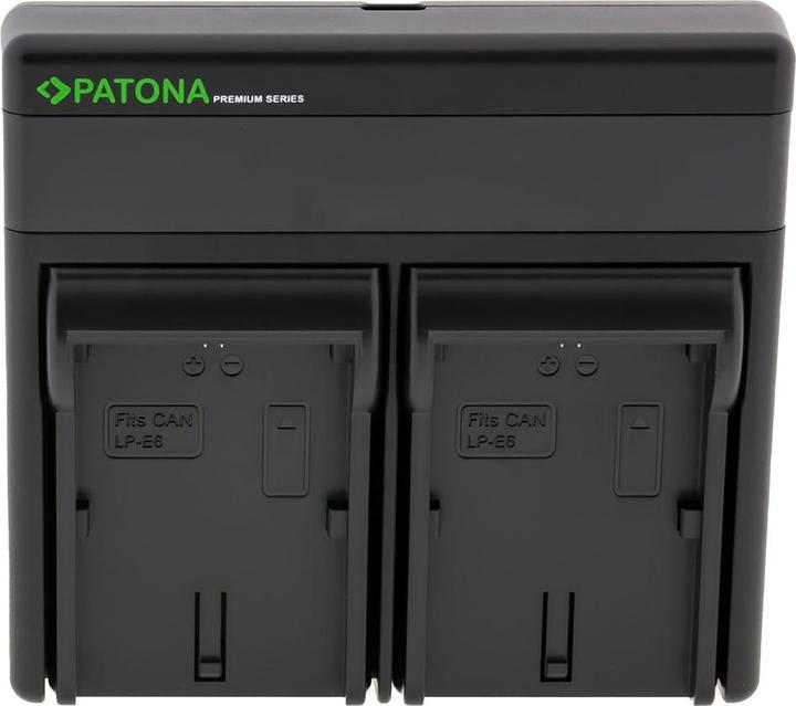 Image du produit Patona Dual PD Canon LP-E6 Serie USB-C (Chargeur)