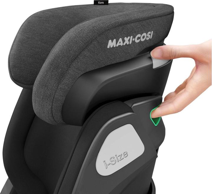 Actual product image Maxi-Cosi Kore Authentic Black (Child seat, ECE R129/i-Size Standard)