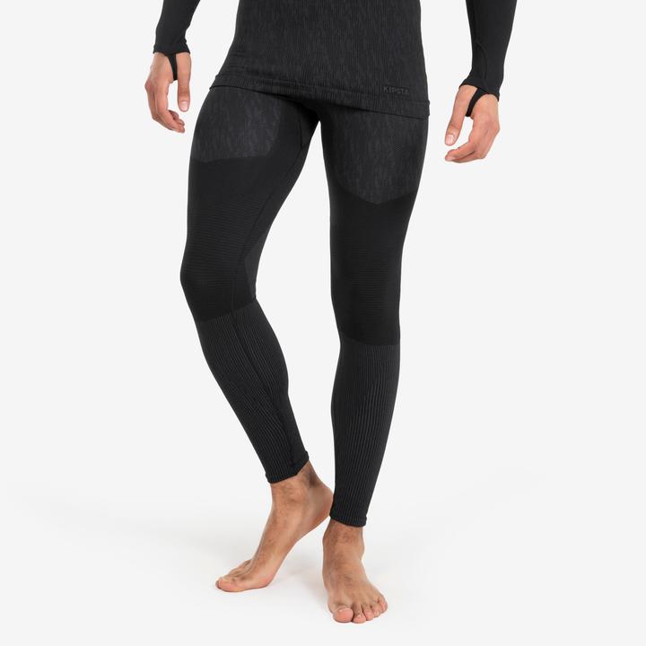 Immagine prodotto Kipsta Calzamaglia funzionale da calcio per donna/uomo - Keepdry nero (XS)