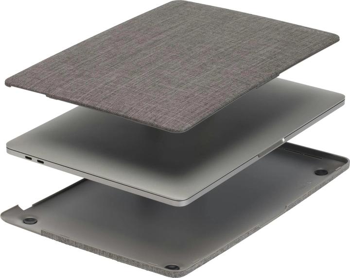 Actual product image Incase Textured Hardshell in Woolenex for 13-inch MacBook Pro - Thunderbolt 3 (USB-C) 2020 - Ash Grey (13", Apple)