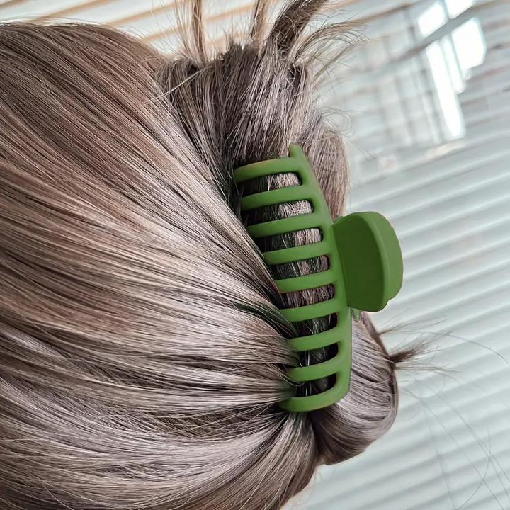 Produktbild ASMI 4 Stück Haarspangen, Haarkrallen - matte Trendfarben (4 Stk.)