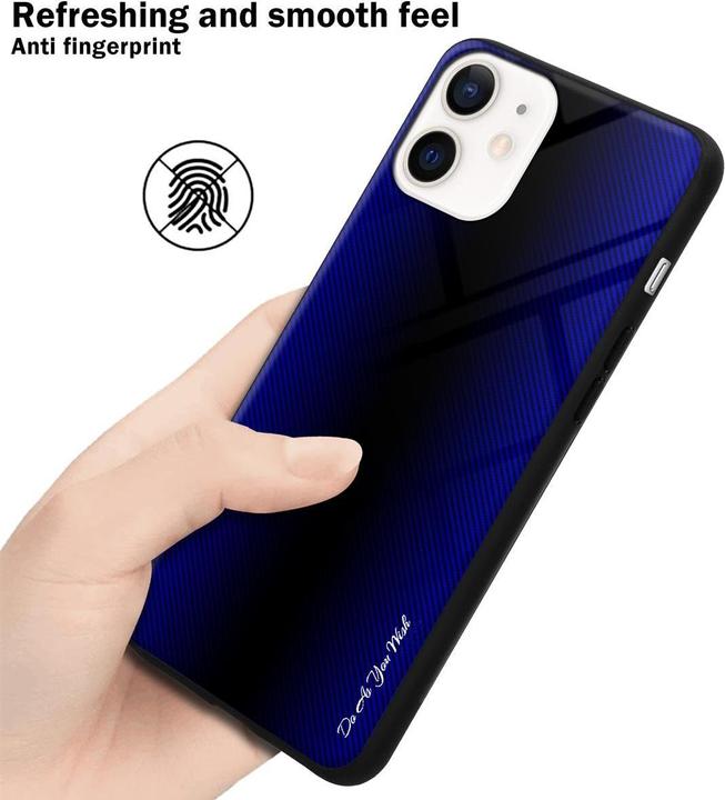 Immagine prodotto Cadorabo Copertura di vetro a strisce in TPU (Apple iPhone 12 mini)