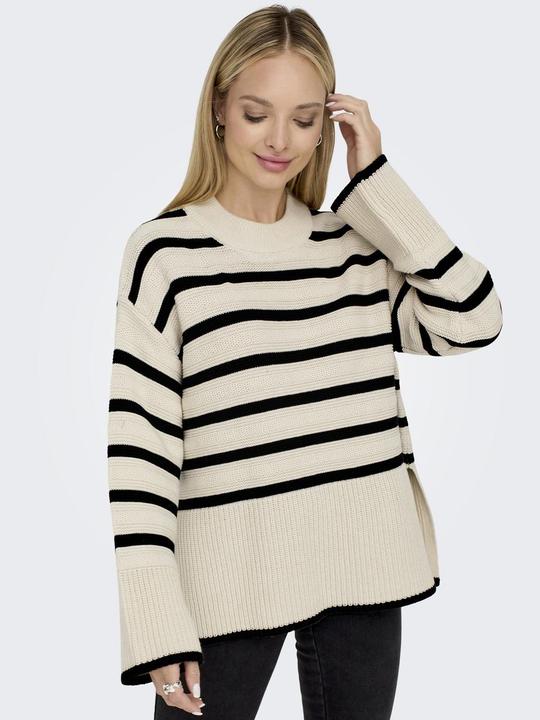 Actual product image Only Striped knit jumper (L)