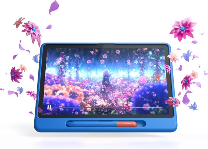Actual product image Lenovo Tab + Kids Bumper (WLAN only, 10.10", 128 GB, Luna Grey)