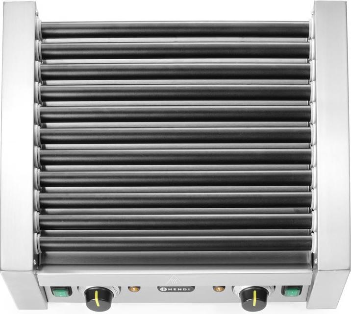 Actual product image Hendi Roller grill 11 rollers