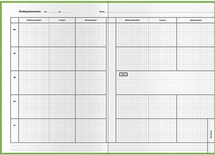 Image du produit Clevs Cahier de préparation enseignants de maternelle (A4)