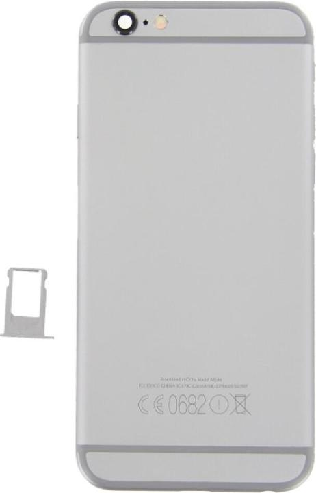 Produktbild OEM Ersatz iPhone 6 Rückseite vollständig grau (iPhone 6)
