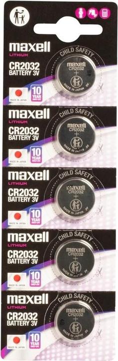 Immagine prodotto Maxell Electronics CR2032 (5 pz., CR2032, 220 mAh)