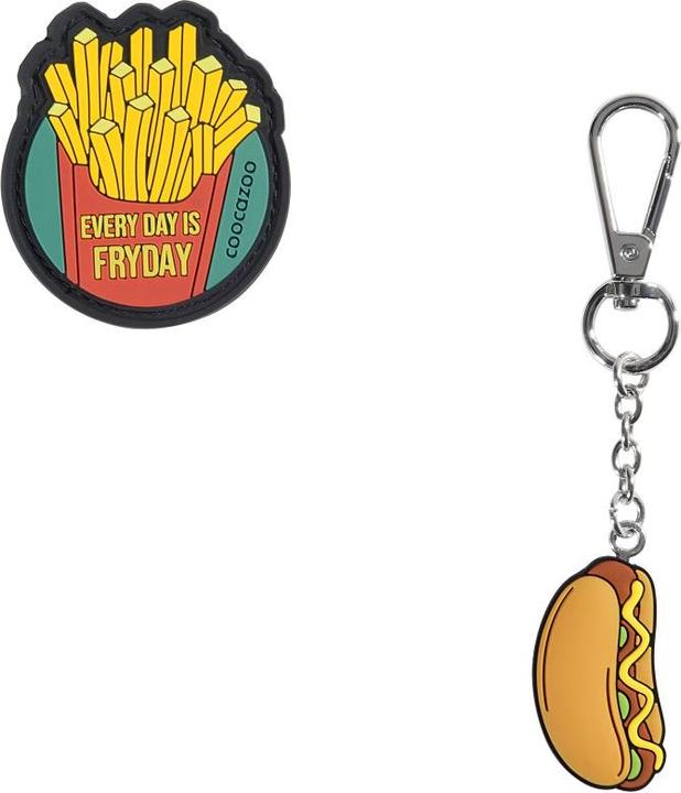 Actual product image Coocazoo backpack accessories COLOUR UP set