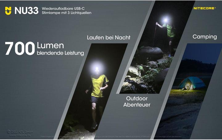 Produktbild Nitecore NU33 - 700 Lumen (700 lm)