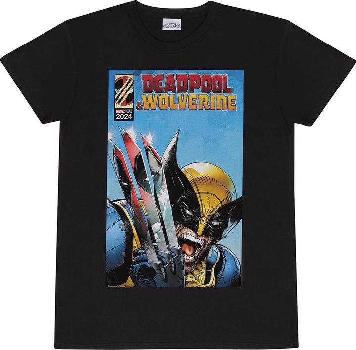 Actual product image Deadpool & Wolverine Unisex Adult Reflection T-Shirt (M)