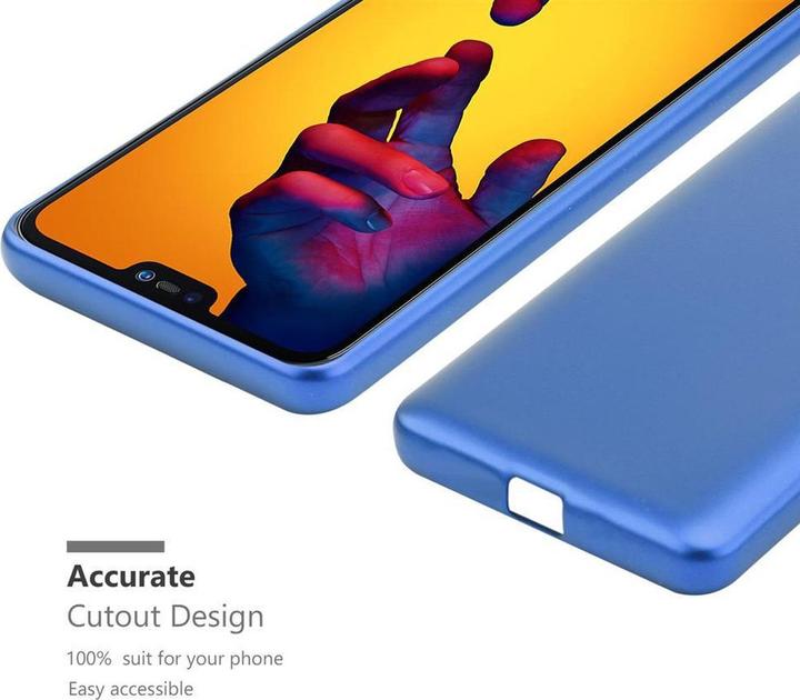 Produktbild Cadorabo TPU Matt Metallic Cover (Huawei P20 Lite)