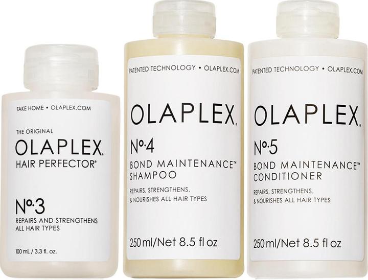 Actual product image Olaplex Care Trio Set No. 3 + No. 4 + No. 5 (Hair care set)